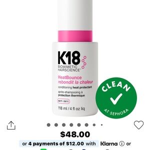 K18 HeatBounce Conditioning Heat Protectant